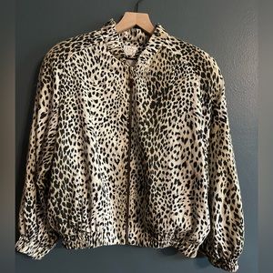 80’s cheetah print jacket, women’s S